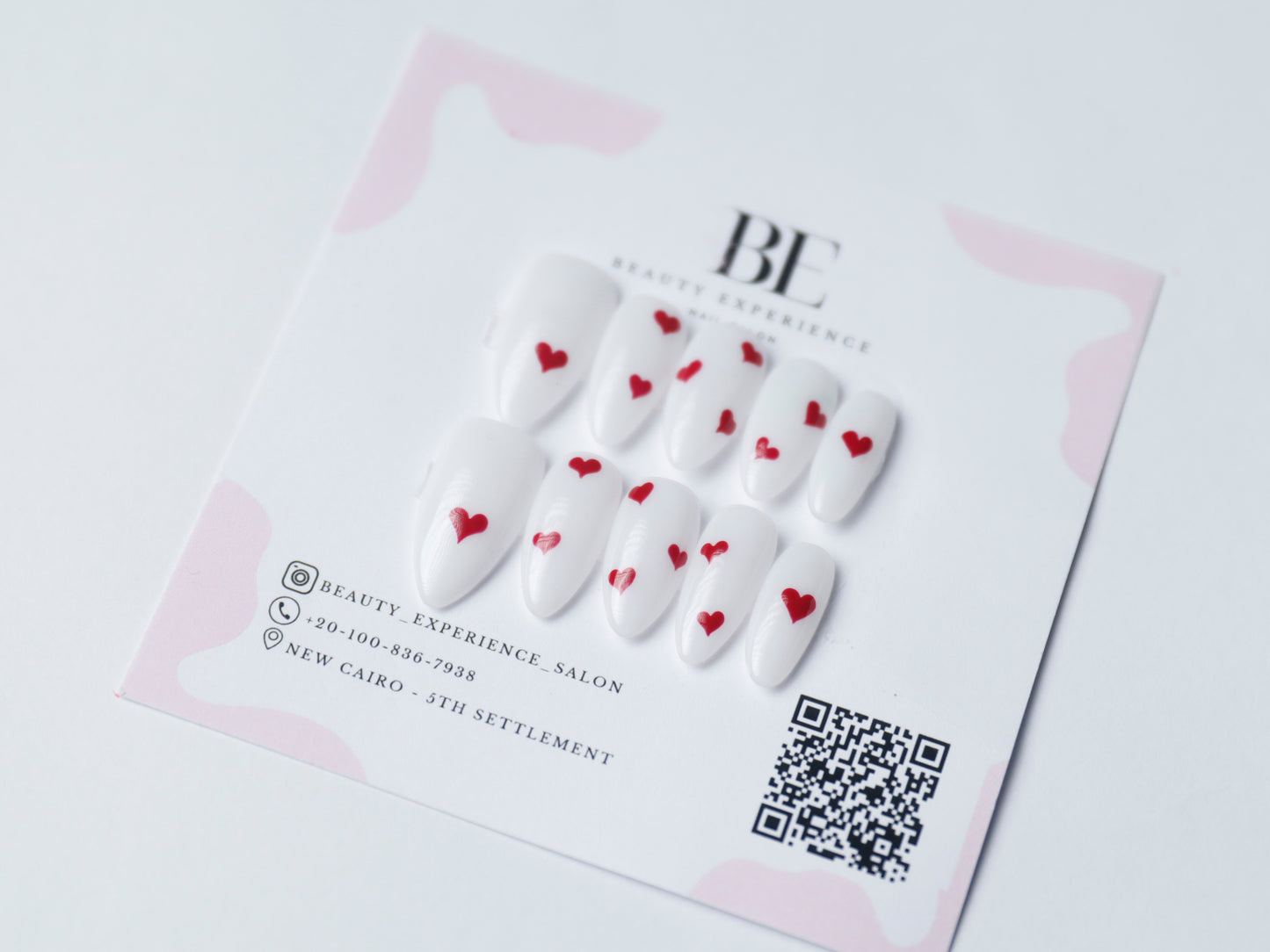 Valentine Press On Nails Design